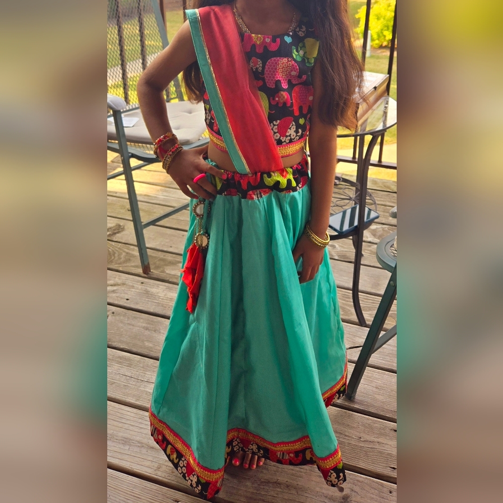 Girls ghaghra choli
